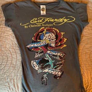 Punk Ed Hardy T-Shirt